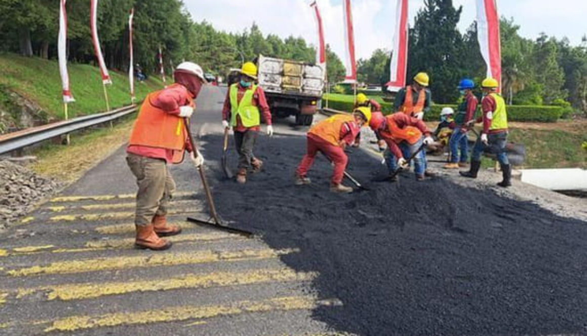 Pengaspalan Lebak Banten (1)